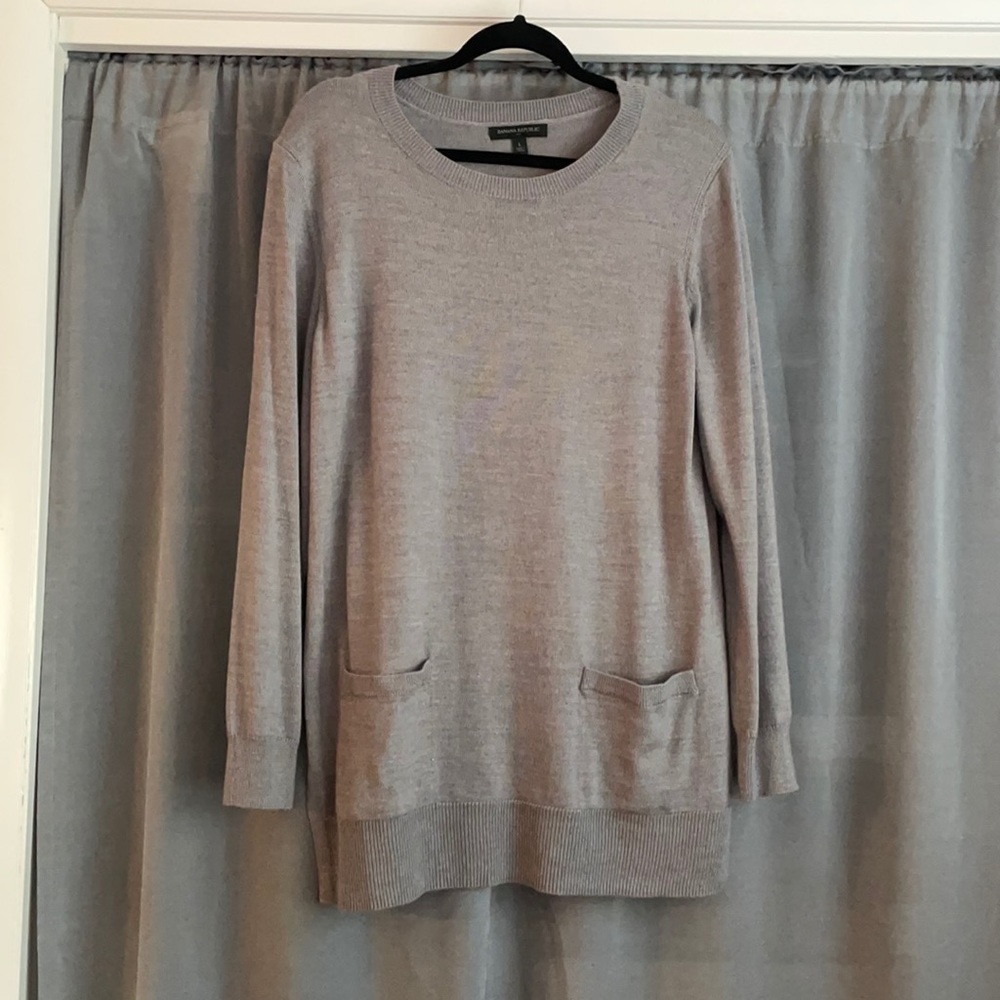 Gray Tunic - Banana Republic - Worn Once